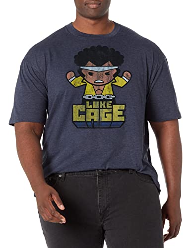 Marvel Luke T-shirt homme Kawaii aux finitions soignées et au tissu doux premium