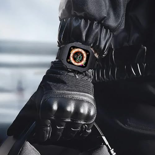 Kit boîtier carbone Apple Watch Ultra : style urbain et dynamique