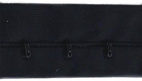 10yards Bra Extenders Black Ribbon Bra Clips Shaper Hook & Eye Tape Bra Clothes Accessories WB56