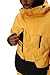 686 Men's Geo Insulated Jacket - Breathable Thermal Clothing with Asymmetrical Look - Water & Weather Resistant - Yellow Gold Colorblock, Small