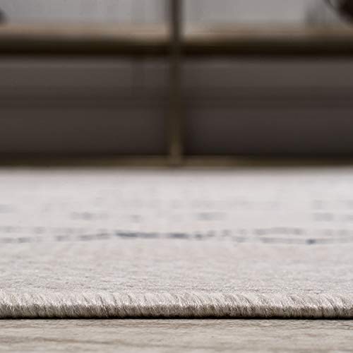 JONATHAN Y Boho Moroccan Indoor Outdoor Runner Rug 2X10 Ivory/Navy, Casual for Backyard, Patio, Porch, Easy-Cleaning, High Traffic, Pet-Friendly, Non-Shedding (SMB123B-210) - Image 6