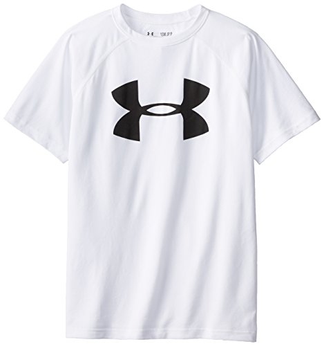 Under Armour UA Tech Big Logo YLG White