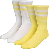 Champion Crew Socks Socken 2er Pack (39-42, white/yellow)