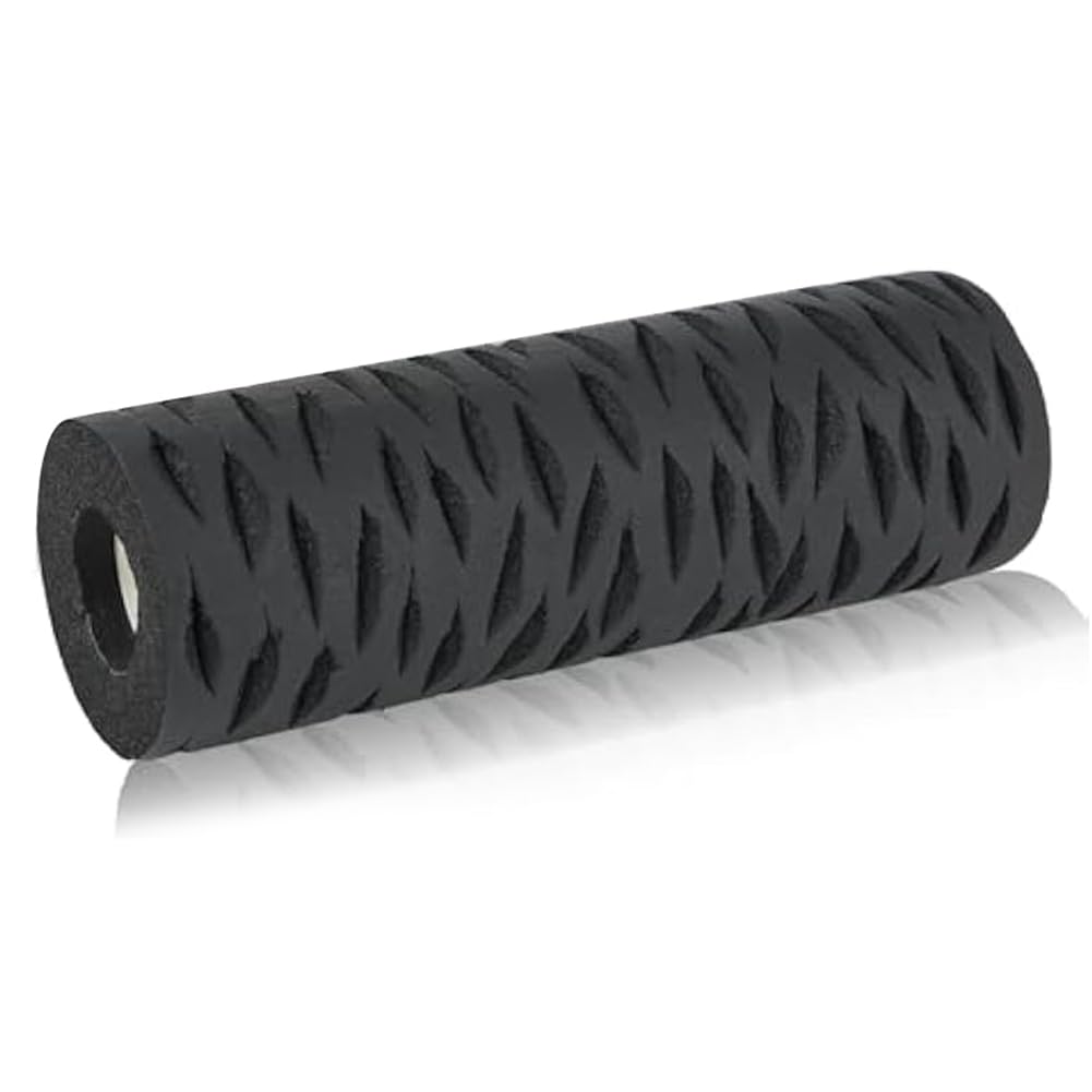 Gnurbdilfo 9Inch Drywall Texture Roller For Drywall Mud- Drywall Pattern Roller For Walls & Ceilings, Tree Bark Paint Applicator