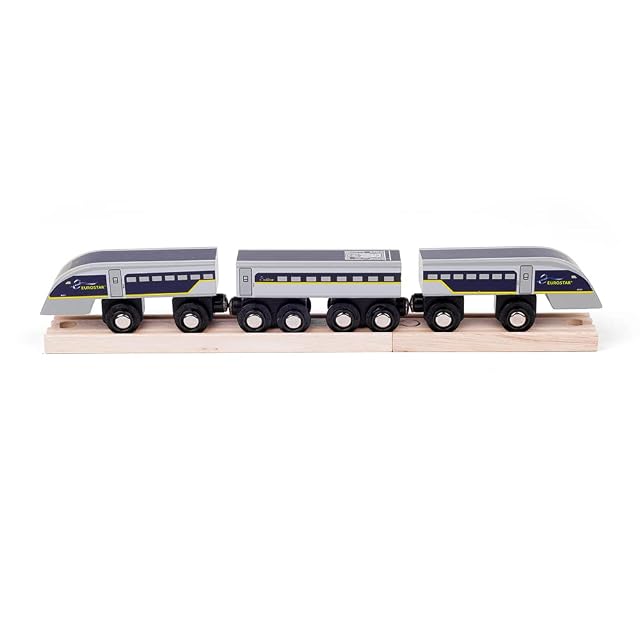 Foto 4 de 8 de Bigjigs Rail Tren Eurostar e320