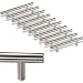 Produktbild 10 x SOTECH Möbelgriff G17 echt Edelstahlrohr Ø 12 mm/BA 96 mm Stangengriffe Relinggriffe