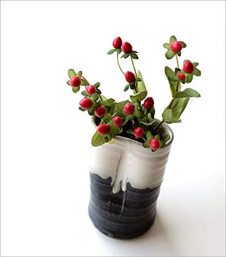 付与 花瓶 おしゃれ 花器 和風 瀬戸焼 和陶器花入 結晶変形 Mkn1313 M Artpassions Ch