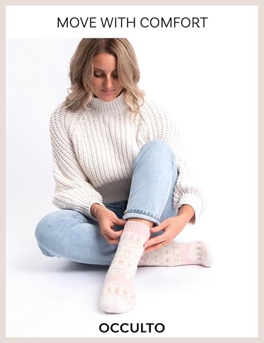 Miniatura 6 de Occulto Calcetines Termicos Lana Merino Para Hombre Mujer 2 Pares Modelo: Lumi , Calcetines Invierno Mezcla 39-42
