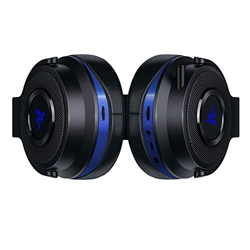Razer-Thresher-PlayStation-Auriculares-inalambricos-para-juegos-PS4-PS5-y-PC-inalambricos16-horas-de-duracion-de-la-bateriacontrol-en-los-auricularesalmohadillas-de-cuero-artificialnegro-azul