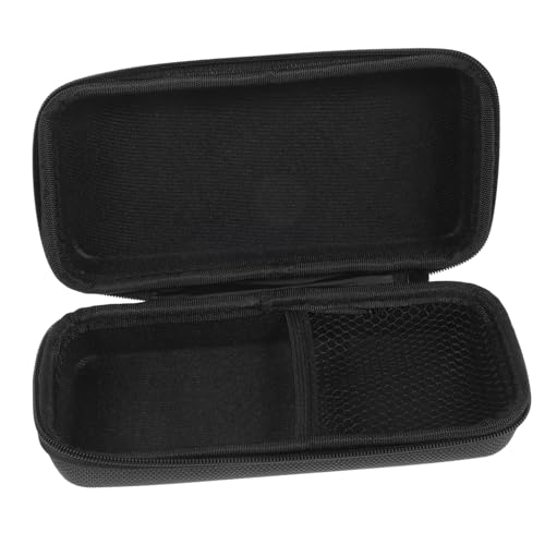 Yardwe Box Microphone Carry Bag Storage Box Pouch Shockproof Case for Microphone Durable and Lightweight for Travel and Daily Use Black