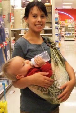 rosy baby sling