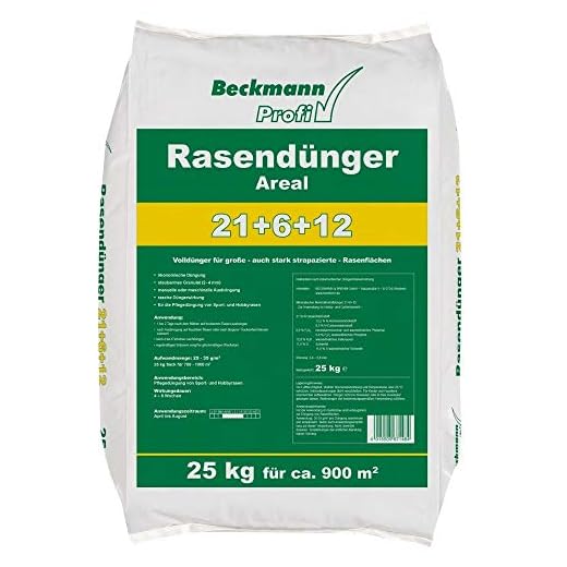 Beckmann Profi Rasendünger Areal 21+6+12, 25 kg