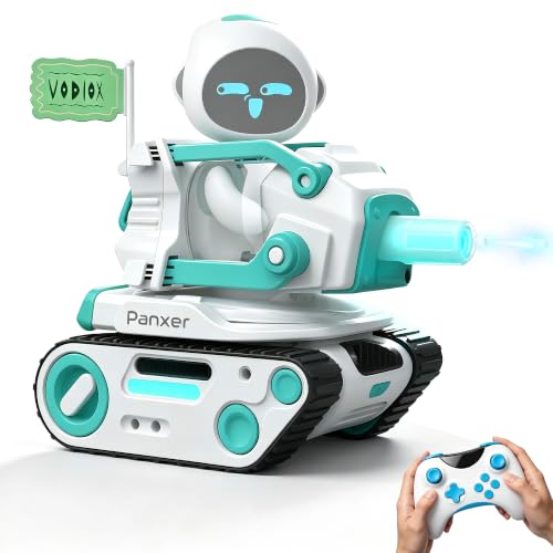ENERGIZE LAB Panxer - RC Battle Tank für Eilik Roboter Crawler Auto Spielzeug mit LED Lichtern und 2.4Ghz Fernsteuerung Geschenke für Jungen & Mädchen Eilik Nicht in diesem Artikel enthalten.