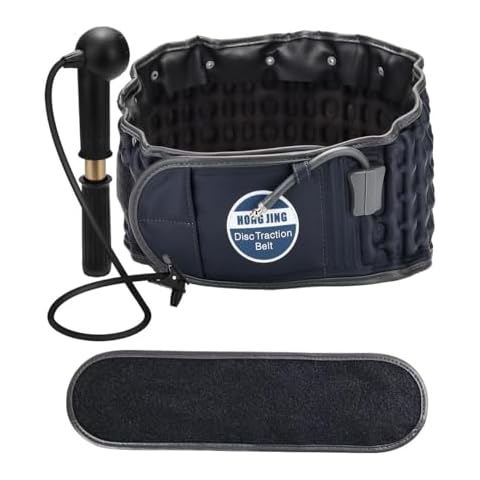 HONGJING Decompression Back Belt Fits 29-59 Waist Inflatable Back Support Belt for Lower Back Pain Relief Cover
