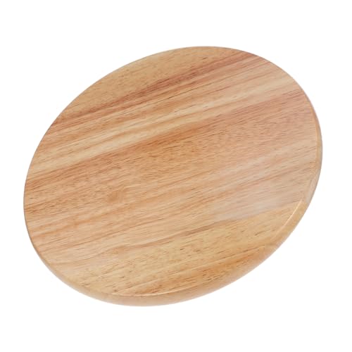 Hemoton Wooden Stool Replacement Surface Round Solid Wood Seat Top for Home Restaurant and Cafeteria Easy Care Space Saving Design Versatile Aesthetic Enhancer