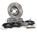 BESTPRICE Bremsenset Vorderachse inkl. Bremsscheiben Belüftet Ø 330 mm + Bremsbeläge vorne Kompatibel mit CITROËN C5 III (RD_), C5 III Break (RW_), C6 (TD_), PEUGEOT 407, 607 (9D, 9U)