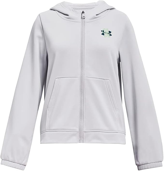Under Armour Girls Fleece Full-Zip T-Shirt