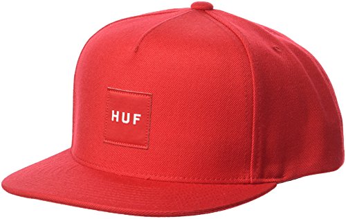 HUF BOX LOGO SNAPBACK ハフ スナップバック キャップ ボックスロゴ (RED)