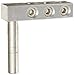 Transformer Stud Connector, 350-6 AWG Wire Range, 5/8" Copper Stud Diameter, 4" Stud Length, 1" Width, 1.44" Height, 4.19" Length
