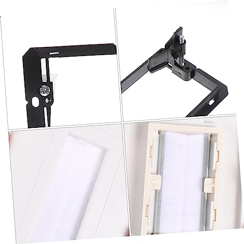 TOVINANNA Suporte de ferramentas de painel com 3 peças, passagem de abertura, placa de cabo, placa d