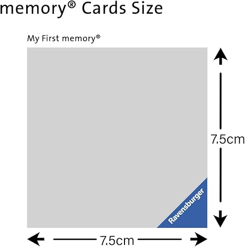 Miniatura 3 de Ravensburger Vehicles My First Memory Juego de Vehículos para Niños de 2 años en Adelante  Un Divertido y Rápido Juego de Emparejar Imágenes