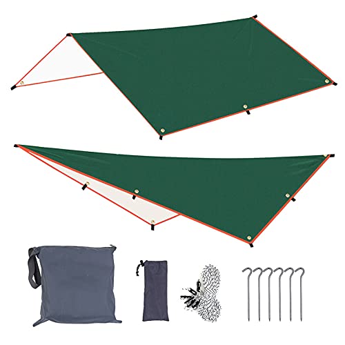 Parasol de plage résistant au vent avec bâche étanche de camping et jardin