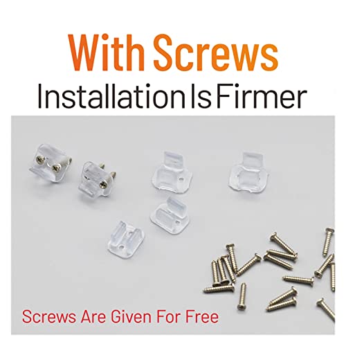 Clips de fixation pour bande LED 2835 éviter décollement ruban