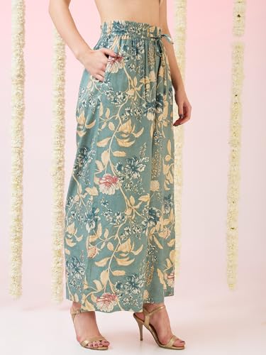 Image of Globus Women Palazzos (GS574005 Green XS)