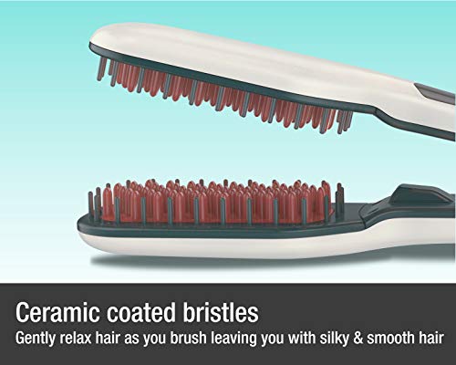 Havells HC4030 Detangler Ionic and Keratin Smooth Straightening Brush (White) - Image 5