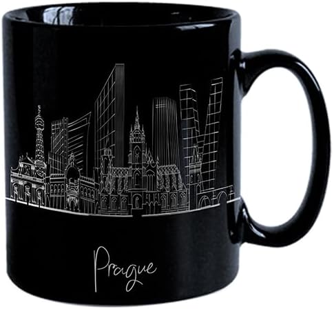 Miniatura 678 de Taza de cerámica Madrid Spain Skyline, taza blanca de recuerdo de Europa de 11 onzas, taza de café personalizada, regalo para cumpleaños, taza