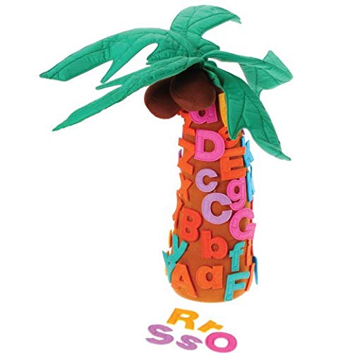 Constructive Playthings "Chicka Chicka Boom Boom" Tree and Letter Props from The Childhood Favorite Book