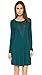 BCBGMax Azria Women's Farlow A-Line Dress with Mesh Yoke Detailing