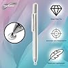 BoxWave Stylus Pen Compatible with HP OmniBook X Flip 14 - FineTouch Capacitive Stylus, Super Precise Stylus Pen - Metallic Silver