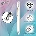 BoxWave Stylus Pen Compatible With Dragon Touch Dragon Digital Calendar (10.1 in) - FineTouch Capacitive Stylus, Super Precise Stylus Pen - Metallic Silver