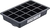 Protegidos con goma BGS 67103  Bandeja magnética  15 compartimentos  120 x 190 mm