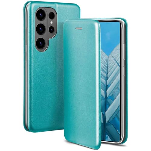 Étui pour Samsung Galaxy S26 Ultra ONEFLOW bleu menthe à rabat mince