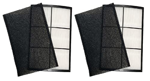 Filtre HEPA Purezone Breeze PECOMPAP pour un air sain au bureau lot de 2