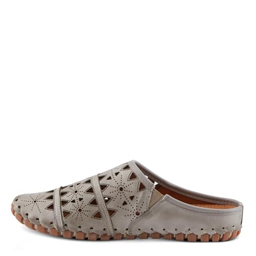 Image of Spring Step Fusalide Slip-On Shoes for Womens - Comfortable Slip-On Shoes with Rubber Outsole - Casual Leather Clogs for Women