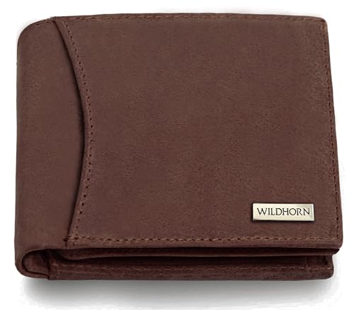 Image of WildHorn Rfid Protected Leather Wallet For Men, Tan