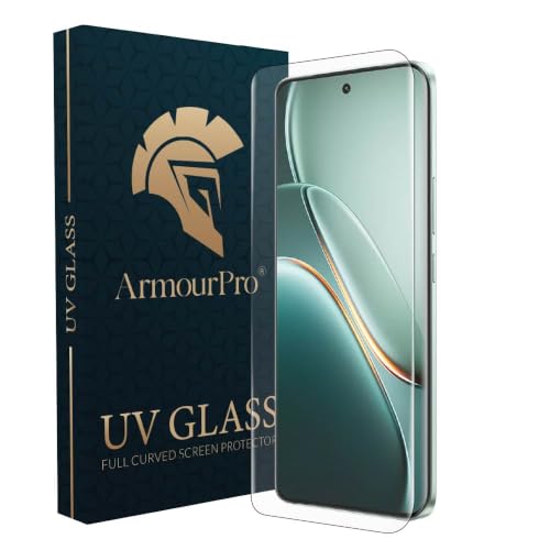 Image of ArmourPro Tempered Glass for iQOO Z11-9H Screen Protector with Black Border, Anti Scratch, Edge-to-Edge Coverage, HD Clarity, Smooth Touch, Case Friendly | Black