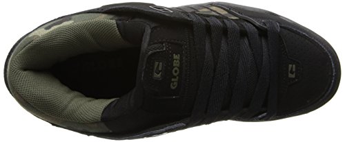 Image of Globe Mens Fusion Skate Shoes, Black /Camo, 5 M US