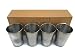 Premium Stainless Steel Kids Cups | Small, Safe, BPA-Free | 6 oz. Juice Cups for Toddlers & Preschoolers (Set of 4) by Spoonst