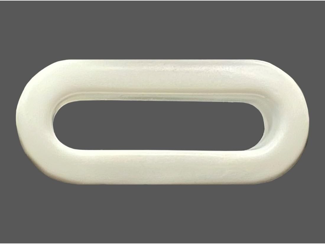 Oval Bathroom Sink White Plastic Trim Overflow Cover