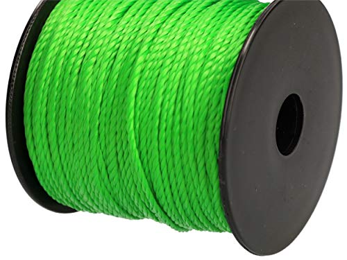 KOTARBAU® Reißfeste Maurerschnur 100 m Bauschnur Richtschnur Bauschnur Lotschnur Pflasterschnur Maurerseil Senklotseil