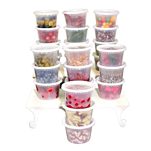 Deli Food Storage Containers With Lids, 16 Ounce, 24 Count #TOP2
