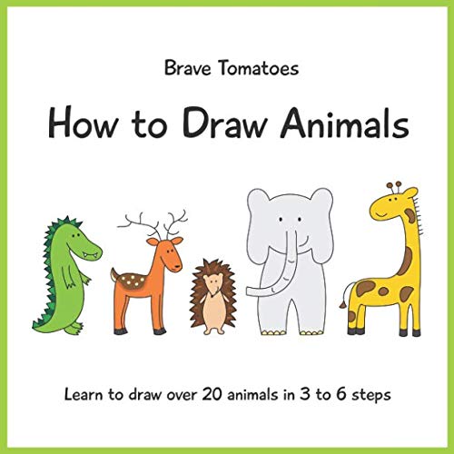 How to Draw Animals (Step by step drawing books for kids): Tomatoes ...