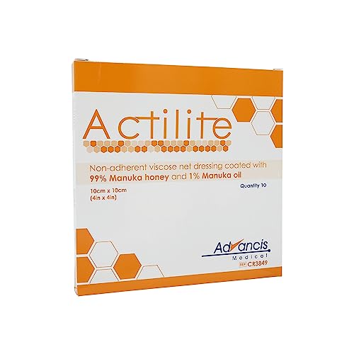 Advancis Medical 99XX0067 Actilite-Verband, 10 x 10 cm, 10 Stück