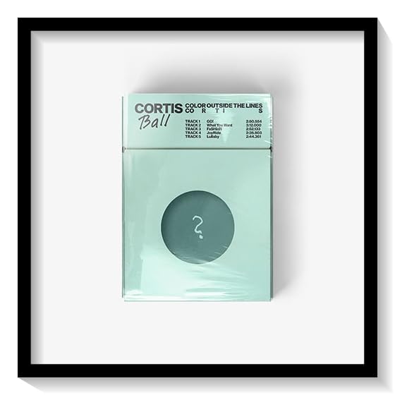 COLOR OUTSIDE THE LINES CORTIS Ball 未開封 CORTIS - The 1st EP COLOR OUTSIDE THE LINES (CORTIS Ball ver.)