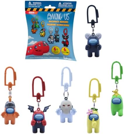 Just Toys Llc Among Us Backpack Hangers - Series 2 - Jason