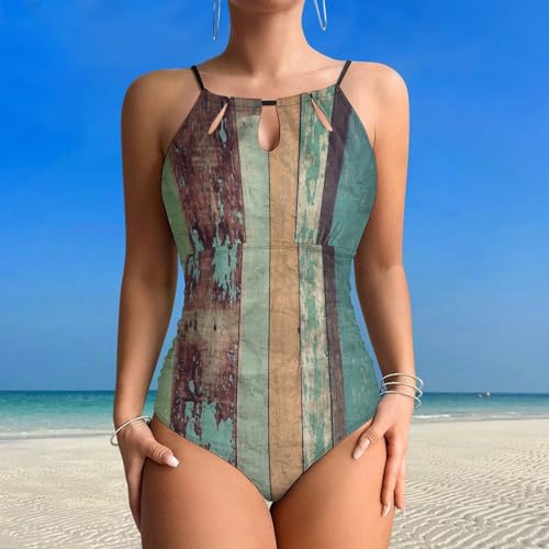 Maillots de bain une pièce effet ventre plat galbant pour plage - 2